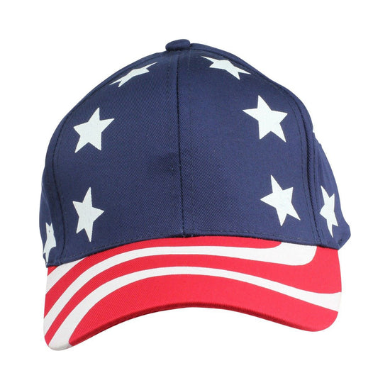 2 Packs ImpecGear USA Flag Patriotic Baseball Cap/ Hats (2 PACK FOR PRICE OF 1)