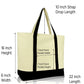ImpecGear Deluxe Cotton Canvas Tote Bag