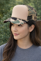 Two Tone Camo Hunting Trucker Baseball Foam Mesh Hats Caps For Outdoors Travel