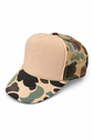 Two Tone Camo Hunting Trucker Baseball Foam Mesh Hats Caps For Outdoors Travel