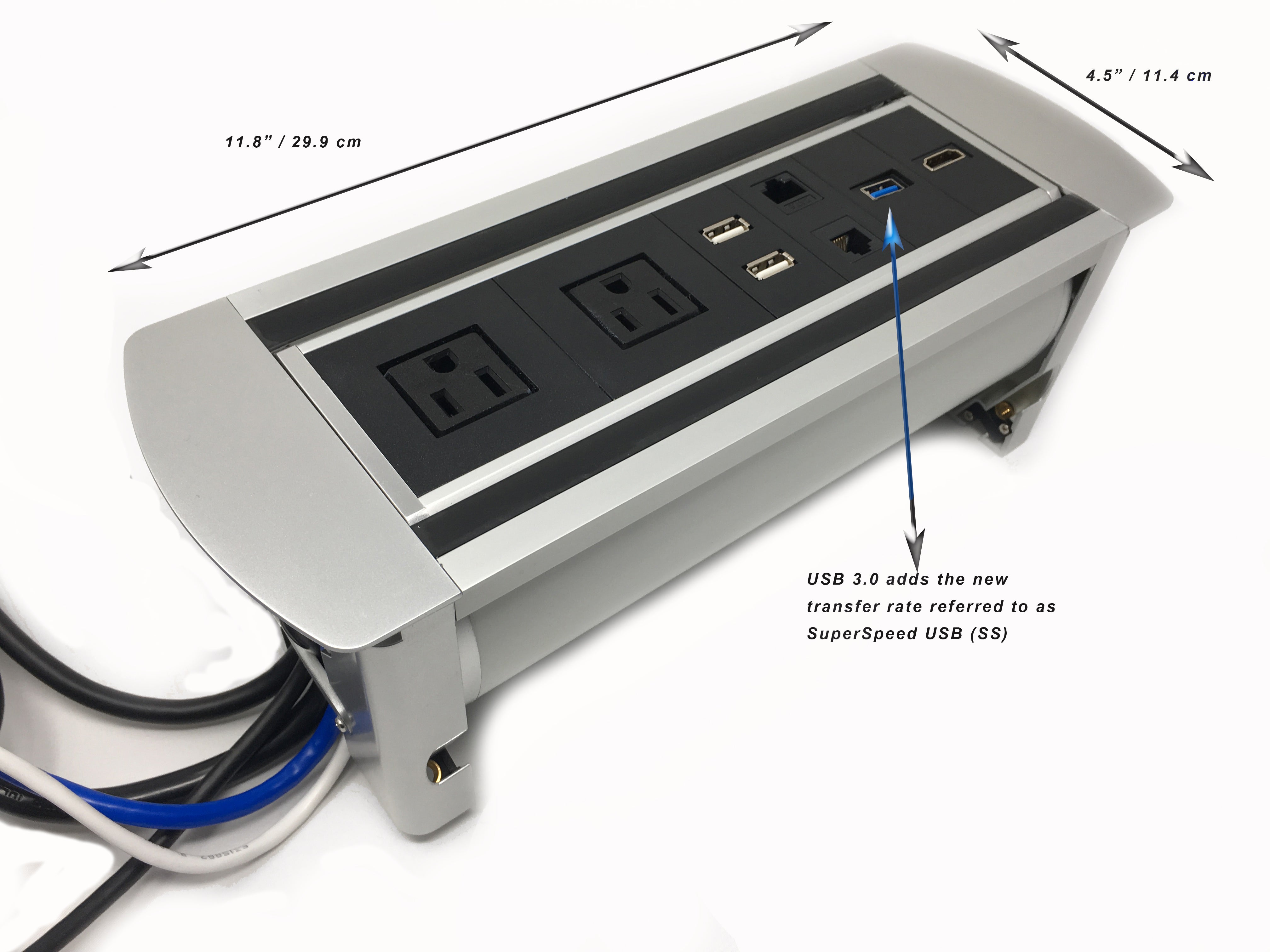 Conference Table Power Data Jacks
