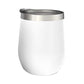 12oz Stainless Steel Tumbler with Lid & Gift Box | Wine Tumbler Double Wall Vacuum Insulated Travel Tumbler Cup for Coffee, Wine, Cocktails, Ice Cream, Powder Coated Tumbler