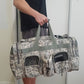 Digital Grey Camo Duffel Bag For Hunting Outdoors Gym Exercise Work Out Travel
