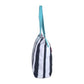 Cabana Stripe 15 Inch Beach Tote Bag Travel Shopping Vacation Work Outdoor Lot