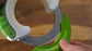 Rock Chop & Rolling Professional Chef Knife Green 360 Rotating Ergonomic Blade Gliding Bearing Control