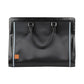 ImpecGear Leather Trim Laptop Bag Cosmopolitan Compu-Briefcase Notebook Computer Bag Black (PFC1162 Black - Pack of 1)
