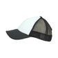 6 Panel Mesh Hat w/ Sandwich Bill Cap For School Work Outdoor Adjustable Closure