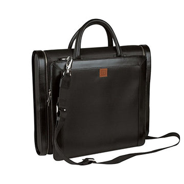 IMPECGEAR Manthattan Compu-Briefcase Leather Trims and handle Messenger Bag/Computer Shoulder Bag 15.4 Laptop