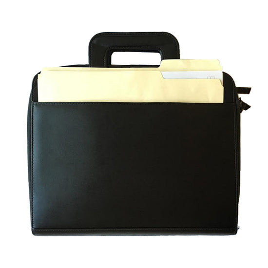 Briefcase 3-Ring Binder Folder Portfolio Organizer Planner w/ Smart Handle