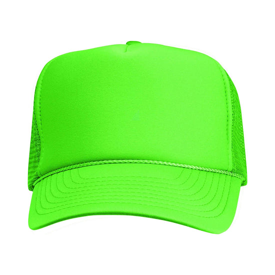 NEON Baseball Caps Blank Trucker Hats Summer Mesh Bachelorette Cap