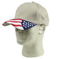 USA US Flag Stars Racing 6 Panel Baseball Cotton Hat Caps Outside Embroider Logo