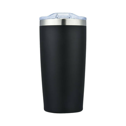 20 oz Wine Tumbler with Lid, Double Wall Stainless Steel Glass Cup Drinks Warm
