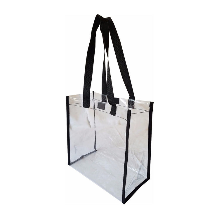 Clear 12 x 12 x 6 NFL Stadium Approved Tote Bag with VELCRO CLOSURE –  ImpecGear