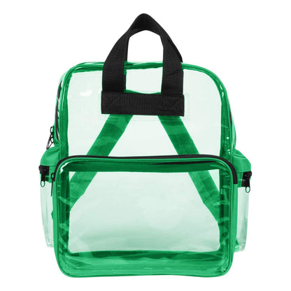 Unisex Transparent Clear Travel Security Multi-purpose Bookbag/Backpack CBP3121