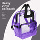 Unisex Transparent Clear Travel Security Multi-purpose Bookbag/Backpack CBP3121