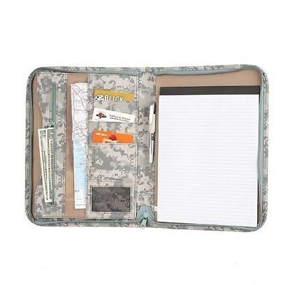 Small Camo Personal Planner, Productivity/Financial Tracker, Organizer, Daily Calendar, Expense, Projects, Journal to Increase Productivity (PACK OF 1 - Writing Pad Camo Padfolio 10" x 13.5")