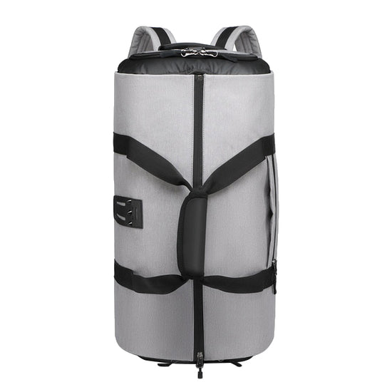 OZUKO Travel Backpack for Men Suit Storage Large Capacity Travel Hand Bag Multifunction Waterproof Trip Mochila with Shoe Pocket