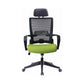 ImpecGear Ergo HQ Mesh Back/Fabric Seats W/ Frame Easy Folding Fold Out Chairs (Custom Color Seat Fabric-with many beautiful colors) + Headrest