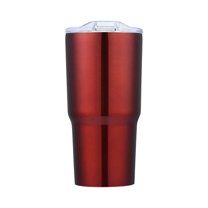 ImpecGear Tumbler for Wine, Coffee, Tea & Drinks 20oz, 100% BPA Free 18/8 Stainless-Steel Tumbler, Double Wall Insulation Hot & Cold Travel Mug with Leak-Proof Lid & Mouth Tip (SUNM4022-Silver)