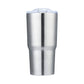 ImpecGear Tumbler for Wine, Coffee, Tea & Drinks 20oz, 100% BPA Free 18/8 Stainless-Steel Tumbler, Double Wall Insulation Hot & Cold Travel Mug with Leak-Proof Lid & Mouth Tip (SUNM4022-Silver)